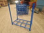 Stapelrek 1395x800xH1500mm blauw, gebruikt, Ophalen of Verzenden