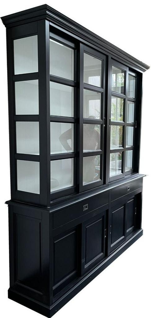 Buffetkast zwart Bemmel 200 x 240cm, Huis en Inrichting, Kasten | Buffetkasten, Ophalen of Verzenden