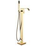 REA Vrijstaande badmengkraan - glans goud - luxe design -..., Doe-het-zelf en Verbouw, Ophalen of Verzenden, Nieuw