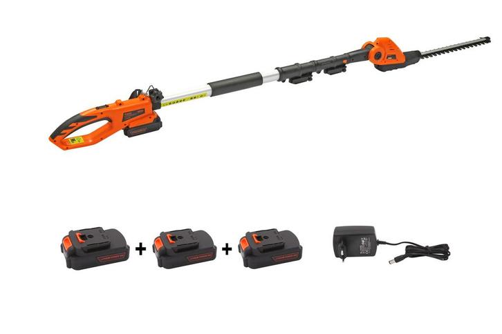 Kibani Accu Heggenschaar XXL – Inclusief 3x 2000 mAh Li-ion, Tuin en Terras, Hand-tuingereedschap, Nieuw