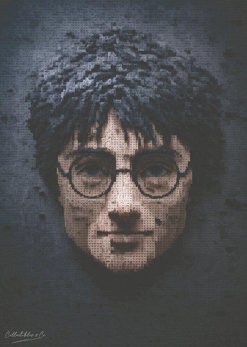 Collectibles & Co. - LEGO Portrait Art - “Harry Potter” by, Kinderen en Baby's, Speelgoed | Duplo en Lego