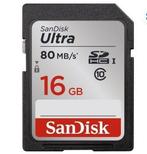 Sandisk Ultra SDHC  80Mbs, Verzenden, Sandisk, Nieuw, Fotocamera