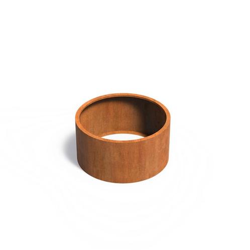 Plantenbak Cortenstaal Ø 120xH60 cm zonder bodem, Tuin en Terras, Bloembakken en Plantenbakken, Nieuw, Verzenden