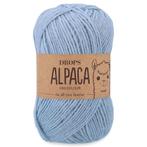 DROPS Alpaca Uni Colour - 6205 lichtblauw - Wol Garen, Ophalen of Verzenden, Nieuw
