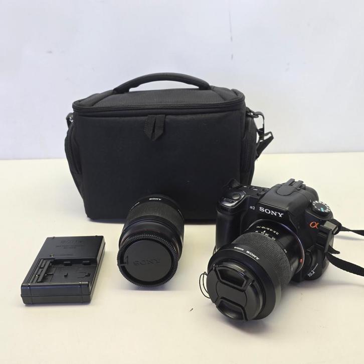Sony A DSLR-A300 Incl. 2 Lenzen | Nette Staat, Audio, Tv en Foto, Fotografie | Lenzen en Objectieven, Nieuw, Ophalen of Verzenden