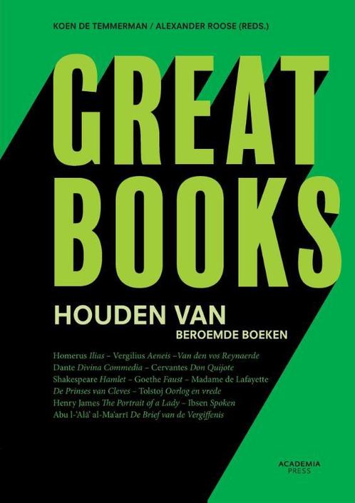 Great Books 9789038226286 Alexander Roose, Boeken, Overige Boeken, Gelezen, Verzenden
