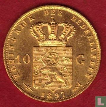 Nederland 10 gulden 1897 (type 1) beschikbaar voor biedingen