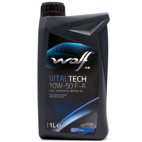 Wolf Vitaltech 10W50 F-A Fiat Abarth 0101 Motorolie 1 Liter, Auto diversen, Onderhoudsmiddelen, Ophalen of Verzenden