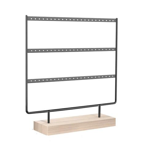 Oorbellenrekje - Zwart - Ruimte voor 69 oorbellen -, Sieraden, Tassen en Uiterlijk, Overige Accessoires, Nieuw, Verzenden