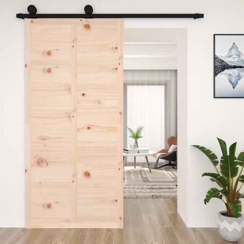 Schuifdeur 100cm Massief Grenen | Retourdeal | Must See!, Doe-het-zelf en Verbouw, Deuren en Horren, Schuifdeur, Nieuw, Hout, Binnendeur