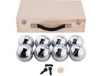 Longfield Games Jeu De Boule 8 Ballen - In Houten Koffer, Verzenden, Zo goed als nieuw