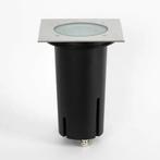 Exclusieve grondspot Ø20 vierkant incl. LED Tuinverlichting, Tuin en Terras, Buitenverlichting, Verzenden, Nieuw