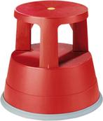 2dekans | BRASQ Opstapkrukje Rood ST200 - Verrijdbaar -, Ophalen of Verzenden, Zo goed als nieuw
