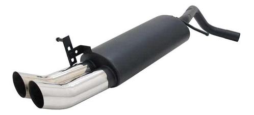 Novus RVS sportuitlaat VW Polo 5 9N/9N3 2x76mm DTM, Auto-onderdelen, Uitlaatsystemen, Nieuw, Verzenden