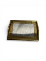 Dienblad - Aluminium, Messing - David Marshall, Antiek en Kunst, Curiosa en Brocante