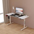 [pro.tec] Bureau Hayward zit sta elektrisch verstelbaar wit, Huis en Inrichting, Bureaus, Verzenden, Nieuw