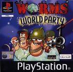 Worms Worldparty (PlayStation 1), Spelcomputers en Games, Games | Sony PlayStation 1, Gebruikt, Verzenden