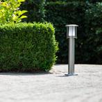 Resident 2 sokkellamp Nikkel Buitenverlichting, Verzenden, Nieuw