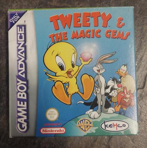 Tweety and the magic gems (Nintendo Gameboy Advance, Spelcomputers en Games, Games | Nintendo Game Boy, Zo goed als nieuw, Ophalen of Verzenden