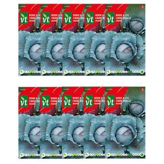 Rode kool zaad  | VT | 10 stuks, Tuin en Terras, Bloembollen en Zaden, Verzenden