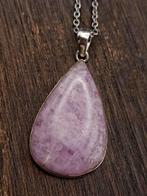 Groot juweel van 925 zilver met Kunziet, van topkwaliteit,