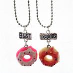 Fako Bijoux® - Vriendschapsketting - Donuts - Best Friends, Sieraden, Tassen en Uiterlijk, Kettingen, Nieuw, Verzenden