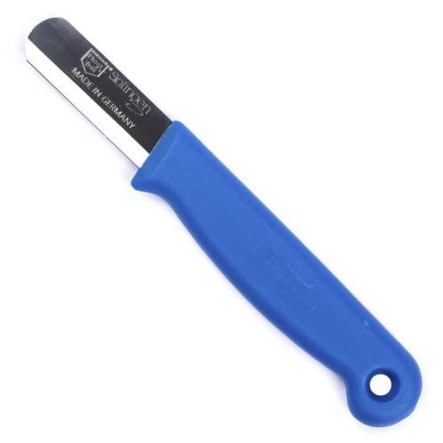 Solingen Bandstaal Mes - HACCP - Blauw - RVS Lemmet 40 mm..., Huis en Inrichting, Keuken | Bestek, Nieuw, Ophalen of Verzenden