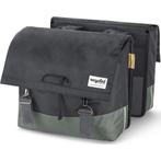 URBAN PROOF Dubbele Fietstas 40 liter recycled groen grijs, Verzenden, Nieuw