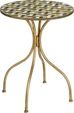 2dekans | Mica Decorations Alanza Bistrotafel - H76 x Ø61 cm, Tuin en Terras, Tuinsets en Loungesets, Ophalen of Verzenden, Zo goed als nieuw