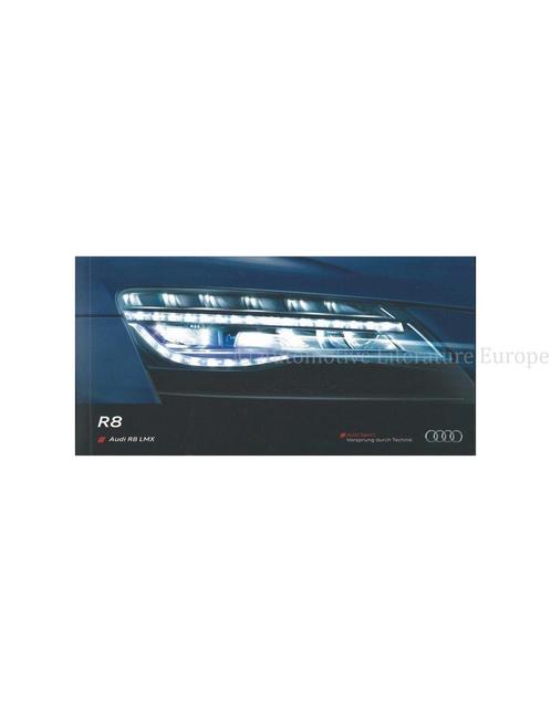 2014 AUDI R8 LMX BROCHURE FRANS, Boeken, Auto's | Folders en Tijdschriften, Audi