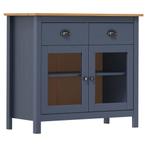 vidaXL Dressoir Hill Range 90x40x80 cm massief grenenhout, Huis en Inrichting, Kasten | Dressoirs, Verzenden, Nieuw, 50 tot 100 cm