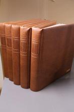 Wereld - 5 lege Lindner PSIII albums, Gestempeld