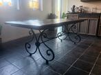Eettafel - Hout, Smeedijzer, Antiek en Kunst