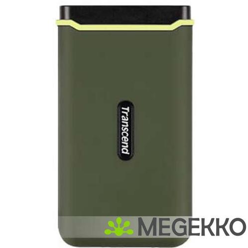 Transcend ESD380C 2000 GB Groen, Computers en Software, Harde schijven, Nieuw, Verzenden