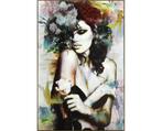 Schilderij Fabulous Beauty- Acrylic painting, Ophalen of Verzenden, Nieuw