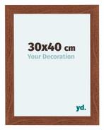 Fotolijst 30x40 cm - Walnoot - MDF - Como, Verzenden, Nieuw