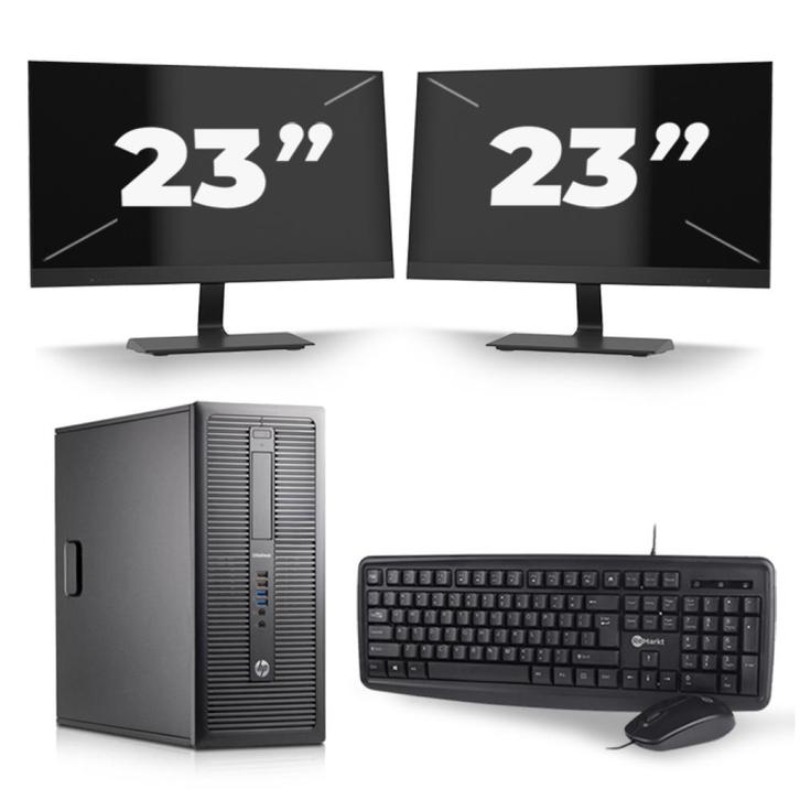 HP EliteDesk 800 G1 Tower - Intel Core i5-4e Generatie - 8GB, Computers en Software, Desktop Pc's, Nieuw, Verzenden