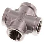 Rp 3/8 Vrouwelijke RVS Kruis 16 Bar, Verzenden, Nieuw