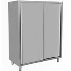 Servieskast | RVS | Schuifdeuren | Diepte 600 | Hoogte 1800, Verzenden, Nieuw in verpakking