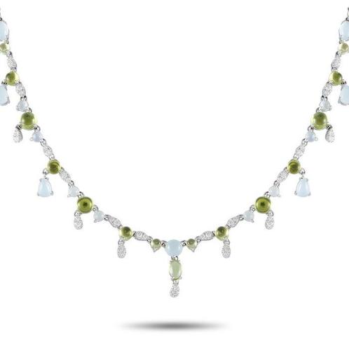 Bucherer - Halsketting - 18 karaat Witgoud, BUCHERER 18K, Sieraden, Tassen en Uiterlijk, Kettingen