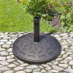 Parasolvoet - Bronzen - Duurzaam - 14 kg passend - Bruin, Ophalen of Verzenden, Nieuw