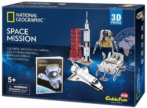3D Puzzel - National Geographic Space Mission (80 stukjes) |, Hobby en Vrije tijd, Denksport en Puzzels, Nieuw, Verzenden