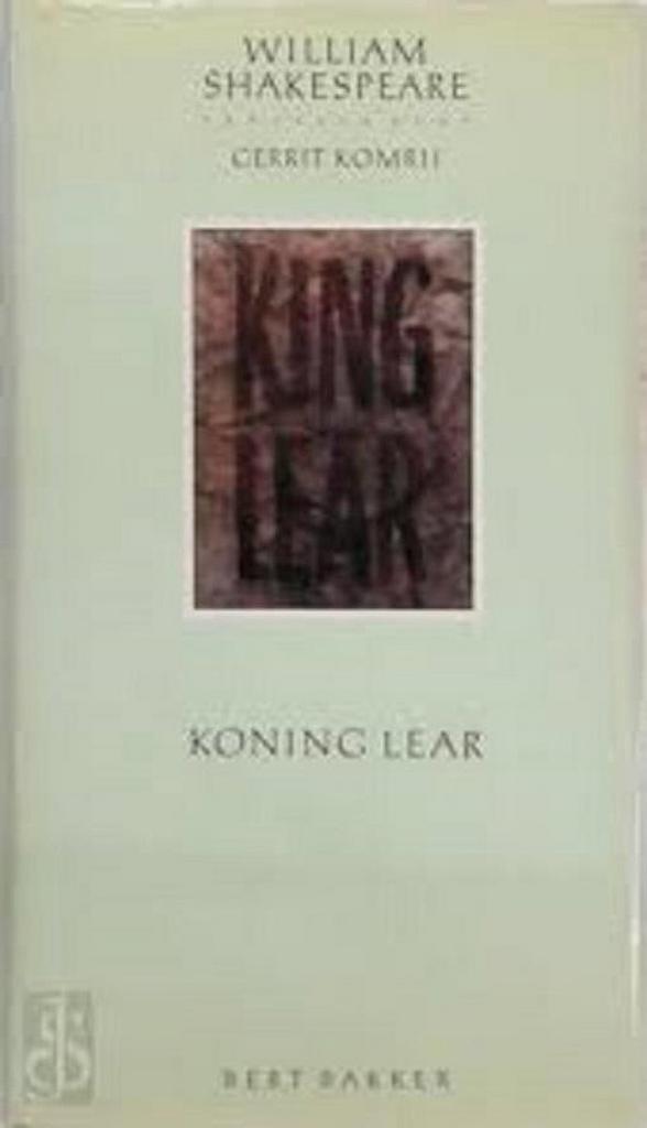 Koning Lear / William Shakespeare 9789035108332, Boeken, Overige Boeken, Gelezen, Verzenden