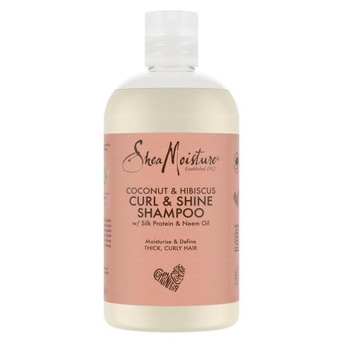 SheaMoisture Coconut & Hibiscus Curl & Shine Shampoo, Sieraden, Tassen en Uiterlijk, Uiterlijk | Haarverzorging, Shampoo of Conditioner