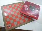 jeu déchecs COCA COLA boite metal échiquier pliant 49 x 49