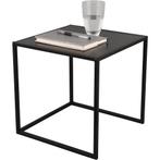 Bijzettafel set - Livion Yude - Set van 2 - Vierkant - Zwart, Huis en Inrichting, Tafels | Eettafels, Ophalen of Verzenden, Nieuw