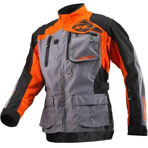 Enduro OTR rit Jas - Kenny Titanium Oranje - MAAT M, Motoren, Kleding | Motorkleding, Heren, Nieuw met kaartje, Jas | textiel