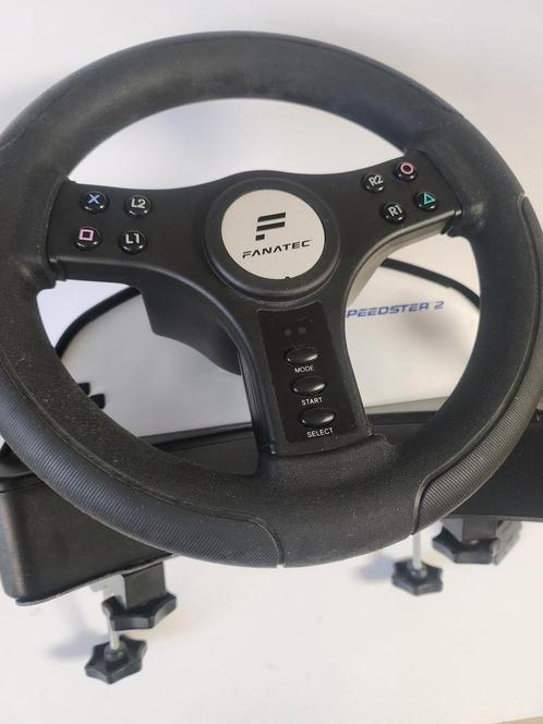 Fanatec Speedster 2 Playstation 2, Spelcomputers en Games, Games | Sony PlayStation 2, Ophalen of Verzenden