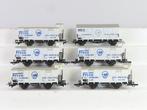 Liliput H0 - o.a. 216-14 - Modeltrein goederenwagon (6) - 6x, Nieuw