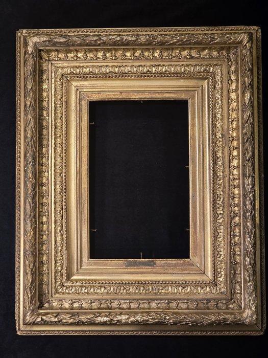 Lijst- Antieke lijst met bladgoud - Hout, Antiek en Kunst, Antiek | Meubels | Stoelen en Banken